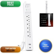CyberPower CSP604UCW Surge Protector picture