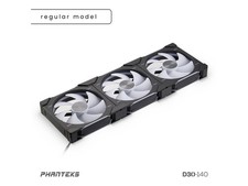 Phanteks D30-140 DRGB PWM FAN 3Pack, Premium D-RGB Performance Fans, ARGB/DRGB picture