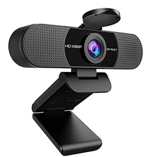  Webcam with Microphone, C960 Web Camera, 2 Mics Streaming Webcam, 90°FOV 1080P picture