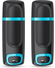 64GB USB 3.0 Flash Drive up to 100Mb/S, Pack of 2, Cyan picture