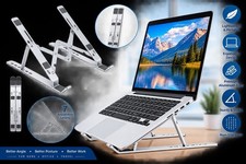 **Adjustable Aluminum Laptop Stand Ergonomic Riser Holder for MacBook PC Noteboo picture