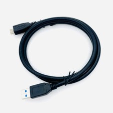 3 Ft USB 3.0 Cable Cord for TOSHIBA CANVIO DESK 3TB HDWC130XK3J1 picture