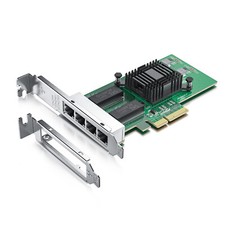 For Intel I350T4 1G Network Adapter Quad Port Ethernet Server Adapter PCIe X4 picture