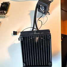 Corsair H100i 240mm AIO Liquid CPU Cooler 2x120mm Black LGA115x AM4 picture