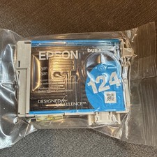 Epson 124 cyan ink cartridge Genuine Sealed picture