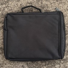 United Colors Of Benetton Padded Laptop Sleeve, Black Sleek Low Profile W Handle picture