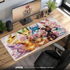 Eevee Evolutions Sakura - Kawaii Pokemon Gaming Mouse Pad Desk Accessories picture