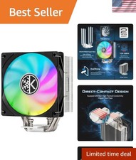 MIKROS 120mm ARGB Single Tower CPU Air Cooler 150W TDP PC Cooler picture