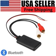 Car Audio Stereo Bluetooth AUX Receiver Module 2 RCA Interface Cable Adapter picture