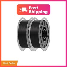 Creality PLA 3D Printer Filament 1.75mm, Black, 2 kg | Enhanced Toughness, No... picture