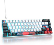 Teclado Mecanico 60 Percent Keyboard Mechanical with Backlit Keycaps Mac/Windows picture