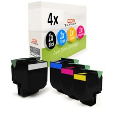 4x Cartridge for Lexmark C-544-DW X-544-DN C-543-DN picture