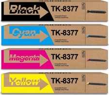 TK-8377 TK8377 Toner Cartridge High Capacity 4Pack Compatible TK-8377K TK-8377C picture