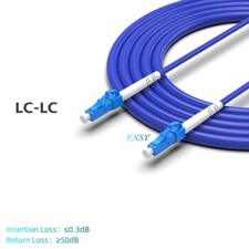 LC/UPC to LC/UPC OS2 Simplex Armored Fiber Optic Patch Cord 20m 30m 50m 80m 100m picture