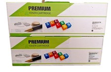TN227BK Compatible Black Toner Cartridge 2-Pack for Brother Printers Open Box picture