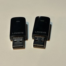 Linksys WUSB6100M AC600 Max-Stream Micro USB Wi-Fi Adapter Lot of 2 picture