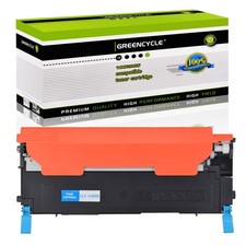 1PK Cyan Toner for Samsung CLT-C406S CLT-406S SL-C410 C412W C413w C460W/FW C463W picture