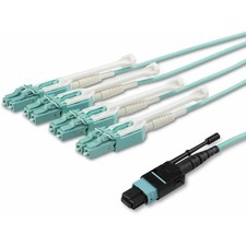 StarTech 6.56ft Fiber Optic Patch Duplex Network Cable - Aqua picture