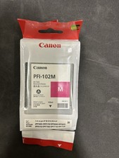 Canon PFI-102M Magenta 130ml Genuine Original Ink Tank NEW Sealed picture