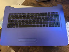 for HP 17X 17Y 17-X Blue Palmrest US Keyboard Touchpad 908057-001 856777-001 1x picture
