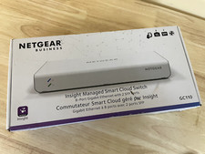 Netgear Insight Vizn GC110 8 port Lan + 2 x SFP Smart Cloud Managed Switch picture