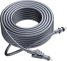 Rectangular Satellite Replacement Cable, Rubber & Copper, 150Ft Length, Compatib picture