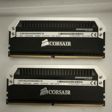 Corsair Dominator Platinum 16GB (2x8GB) DDR4-3000 ECC DIMM CMD16GX4M2B3000C15 picture
