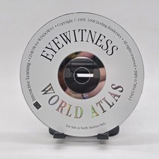 Eyewitness World Atlas 1999 PC CD Windows - Disc Only Geography Educational picture