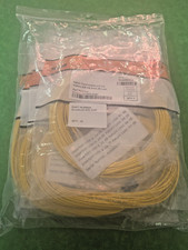 Singlemode Duplex LC/UPC LC/UPC Yellow Fiber Patch Cable 28 Feet NEW  10 Pack picture