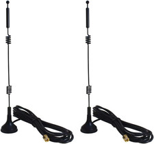 Dual Band Long Range Wifi Antenna (2-Pack),  9Dbi 2.4GHZ 5GHZ 5.8GHZ RP-SMA Conn picture