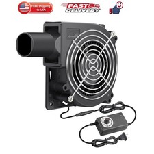 120mm x 32mm Small Blower Fan 12V with AC 110V 120V Variable Speed picture