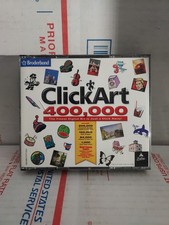 ClickArt 400,000 by Broderbund Vintage Clipart CD-ROM No keycode - #1H picture