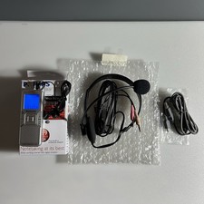 Phillips Digital recorder w/Headset, Mic,USB Cord,and Nuance Dragon Talk to Text picture