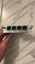 Cisco EHWIC-4ESG 4-Port Gigabit Ethernet Switch Module 74-7105-01 E0 Used workin picture
