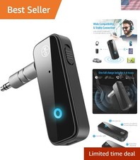 Portable Bluetooth 5.3 Adapter with Built-in Mic - Ideal for Hands-Free Calls picture