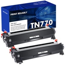 2-Pack TN770 Toner Cartridge compatible with Brother HL-L2370DWXL HL-L2395DW picture