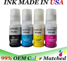 4 PK PFI-050 PFI050 Ink Tank Refill Bottles Pigment Ink for Canon TC-20 TC-20M picture