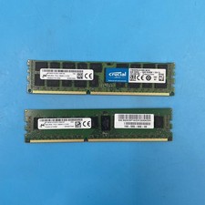 (LOT OF 7) Micron 8GB PC3L-12800R DDR3L-1600 *MIXED RANK* RDIMM Server RAM picture