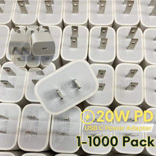 1-1000 Lot 20W USB-C Wall Charger Power Adapter For iPhone 15 14 13 12 11Pro Max picture