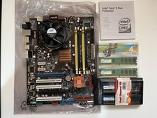 ASUS (Motherboard) P5K-E (with Core2Duo)  ASUS (Graphics Card)  Memory etc. picture