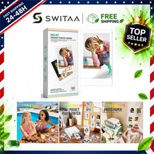Nelko 2x3 Sticky-Backed Photo Paper 50 Sheets Self-Adhesive for PP01 Printer picture