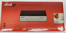 New DLink Dlinkgo GO SW 8GE 8 Port Gigabit Desktop Switch Boxed 2013 picture
