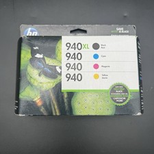 NEW HP OfficeJet 940XL Combo Pack Black/Cyan/Magenta/Yellow CMY picture