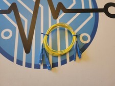 2x LOT Corning 3ft 1M LC-SC SG SSC-P Fiber Optic SM 9/125 Patch Jumper Cable picture