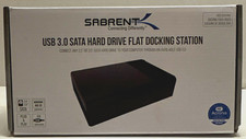 Sabrent EC-DFLT USB 3.0 SATA Flat Docking Station for 2.5 and 3.5in Drives picture
