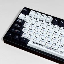Jaycomia PBT Keycaps 131-Key Set Cherry Profile ISO/ANSI CS:GO Theme picture