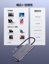 Vava USB C Hub 8-in-1 100W Power Delivery SD/TF Card Slots Headphone Jack for Ma picture