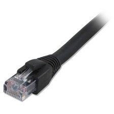 Comprehensive Cat6 Snagless Solid Shielded Patch Cable, 100 FT, Black picture