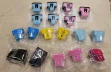 Lot Of 18 NEW 7 HP 02 Ink Cartridges and 11 Unbranded picture