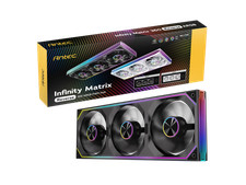 Antec Infinity Matrix 360 Reverse ARGB, 360mm Single-Frame Fan Design, Reverse B picture